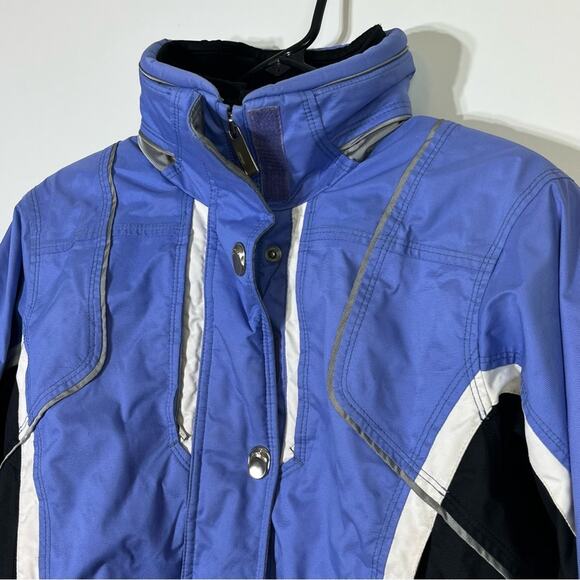 SPYDER Women's SKI Coat Blue XTL 8 THINSULATE Liteloft Insulation Size 4 EUC - Picture 3 of 11
